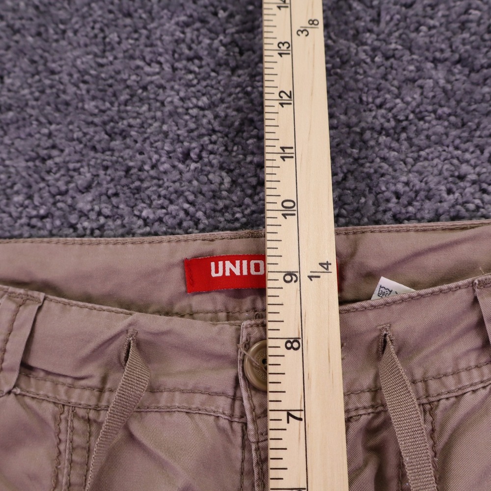 Unionbay Cargo Shorts Womens 5 Tan Khaki Cotton Pockets Casual Outdoor Hiking - Picture 6 of 7